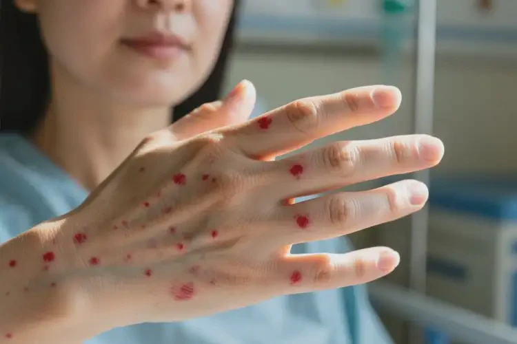 女人手上偶爾長(zhǎng)濕疹可不可以根治(圖2)