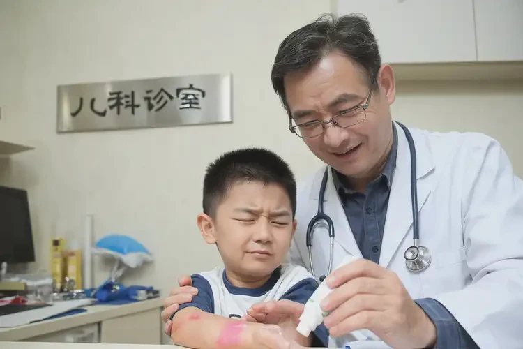 兒童手臂出現(xiàn)濕疹可以治好嗎(圖4)