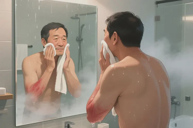 男人身上起濕疹能靠自己自愈嗎(圖2)