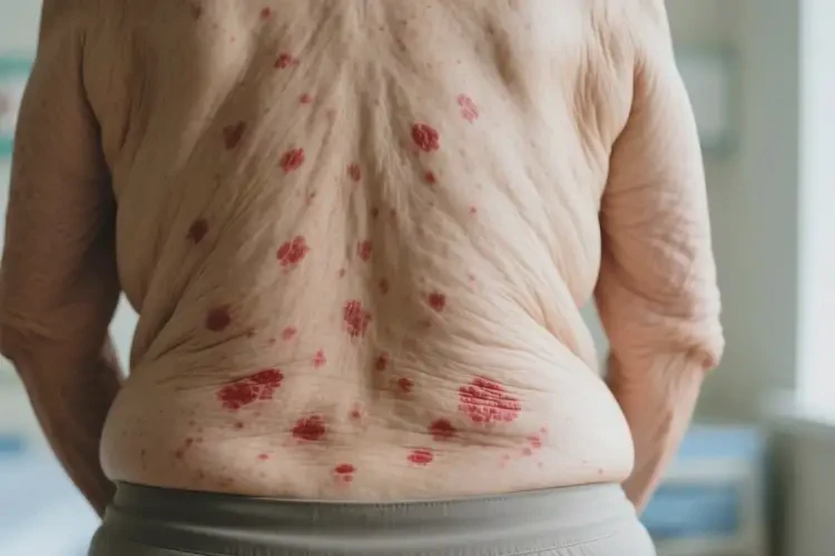 老人屁股上出現(xiàn)濕疹可以治好嗎(圖4)