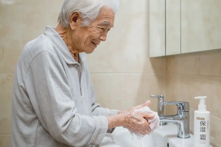 高齡老人手上出現(xiàn)濕疹能靠自己自愈嗎(圖2)