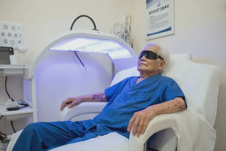 老人大腿上出濕疹可以治好嗎(圖1)