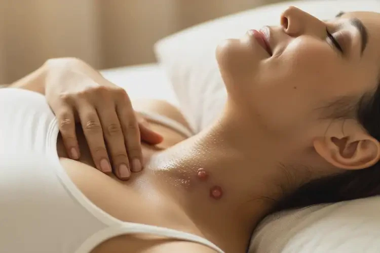 孕婦脖子上有濕疹可以治好嗎(圖1)