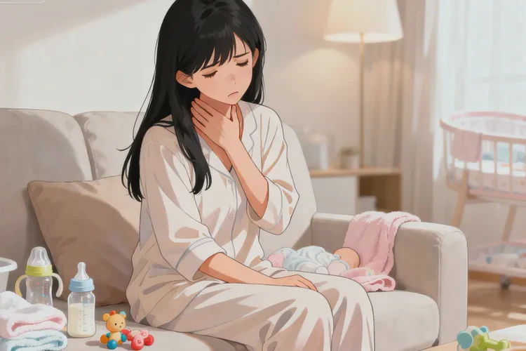 哺乳期媽媽脖子起濕疹能靠自己自愈嗎(圖1)