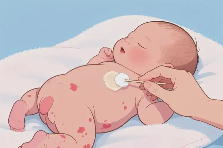 新生兒屁股上容易長(zhǎng)濕疹可以治好嗎(圖4)