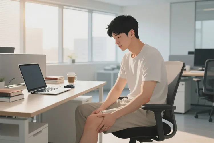 男人大腿偶爾長濕疹能靠自己自愈嗎(圖1)