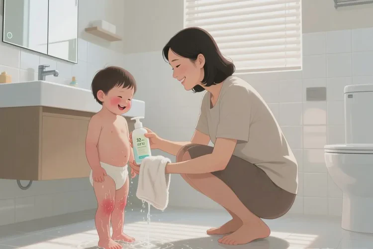 孩子小腿上經(jīng)常起濕疹可以治愈嗎(圖1)