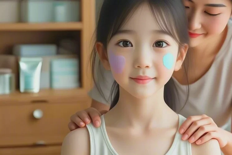 孩子脖子上出現(xiàn)濕疹可以治愈嗎(圖1)