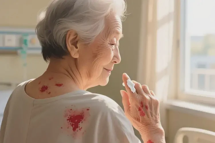 老年人全身出現(xiàn)濕疹可以治好嗎(圖4)