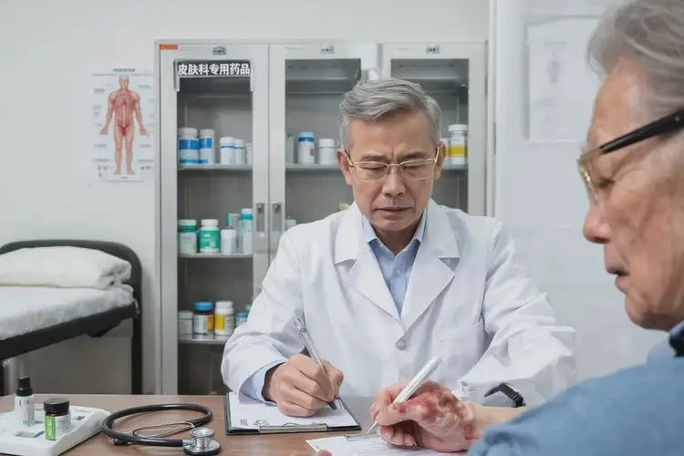 老人臉上偶爾長濕疹可以治好嗎(圖3)