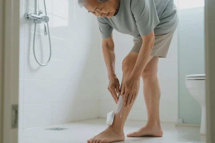 老年人小腿上偶爾長濕疹可以治愈嗎(圖1)