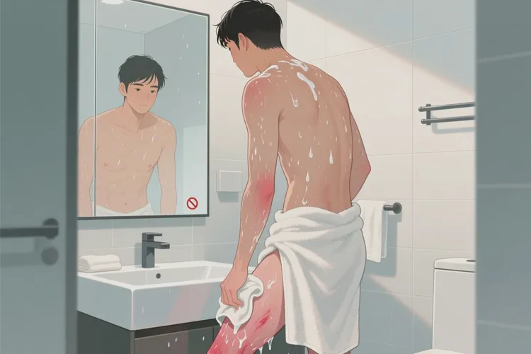 男人大腿上長(zhǎng)濕疹能靠自己自愈嗎(圖2)