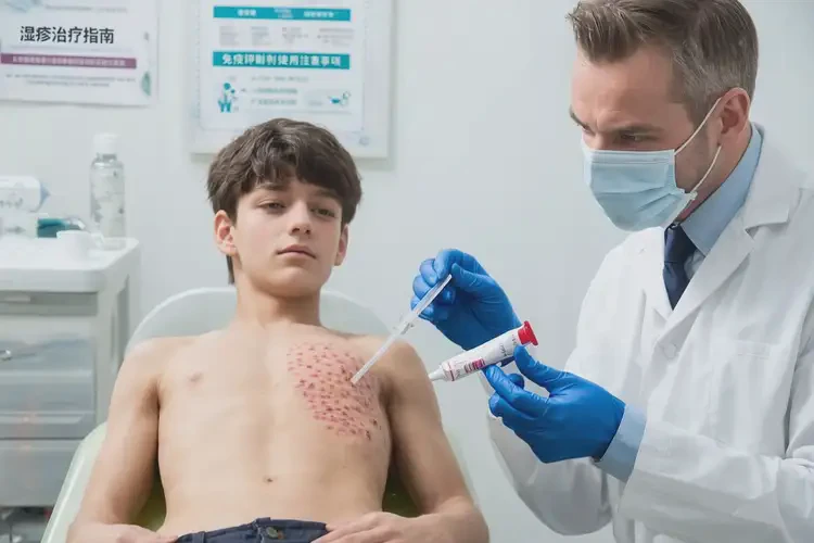 青少年肚子有濕疹可不可以根治(圖1)