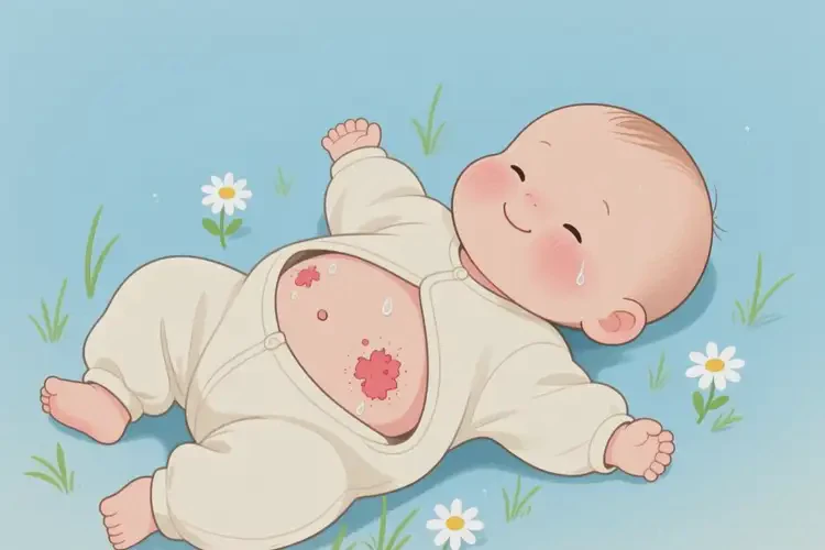 小兒肚子上經(jīng)常起濕疹可以治好嗎(圖4)