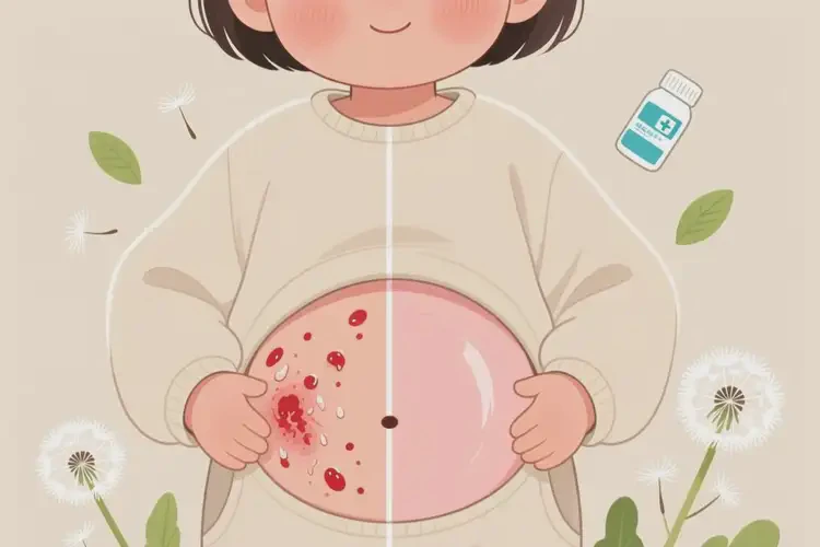 孩子肚子經(jīng)常起濕疹可以治好嗎(圖2)