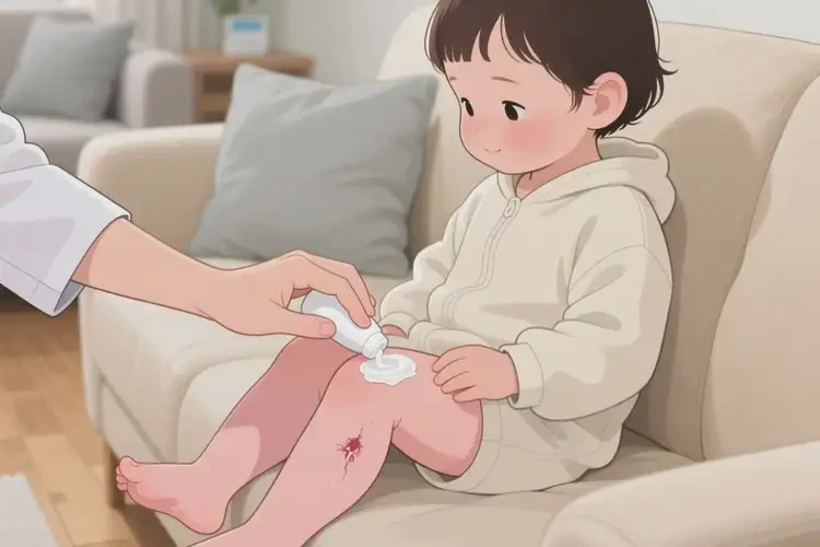 小孩大腿長濕疹可以治好嗎(圖4)