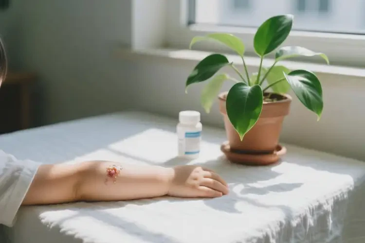 幼兒手臂上起濕疹可不可以根治(圖1)