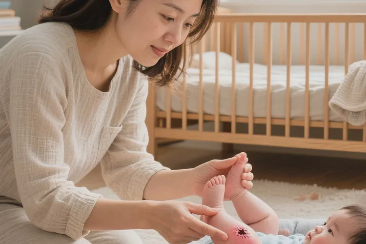 小孩小腿上出現(xiàn)濕疹可以治愈嗎(圖3)