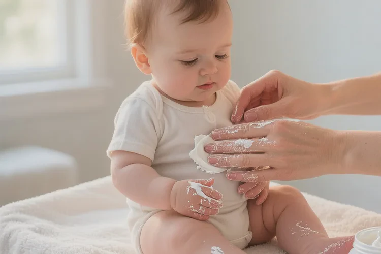 嬰兒手上偶爾長濕疹可以治愈嗎(圖1)