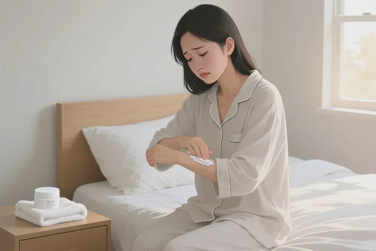 女人全身出濕疹能靠自己自愈嗎(圖1)