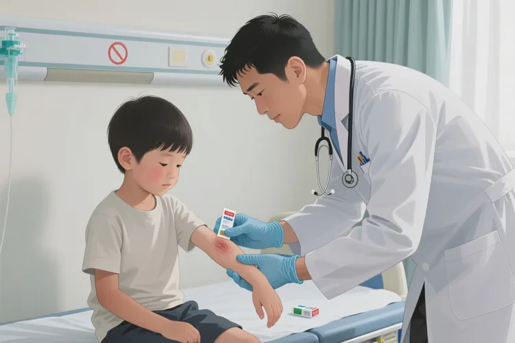 兒童四肢長(zhǎng)濕疹可以治愈嗎(圖2)