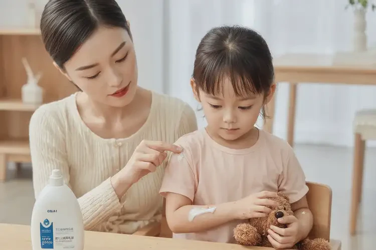 兒童手臂出現(xiàn)濕疹可以治好嗎(圖1)