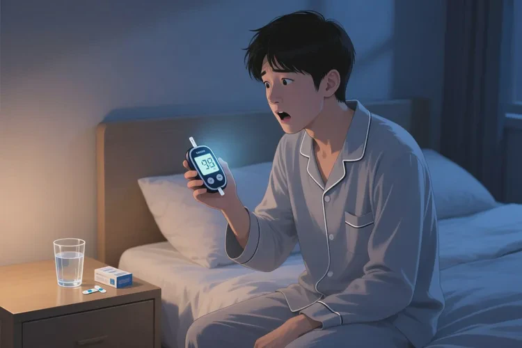 27歲晚上血糖20點(diǎn)4是怎么回事(圖1)