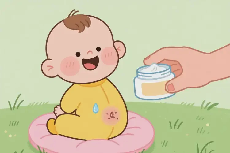 儿童屁股偶尔起湿疹可以治好吗(图2)