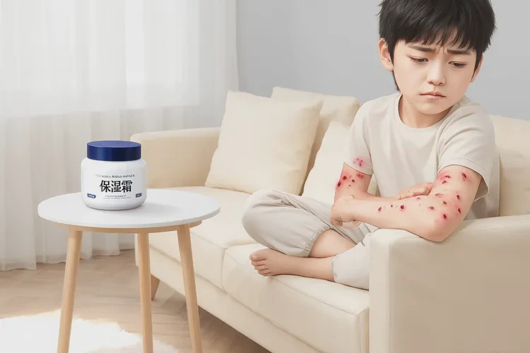 兒童手臂上偶爾起濕疹可以治愈嗎(圖1)