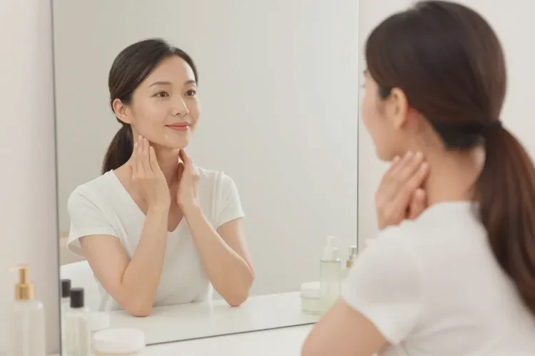 哺乳期媽媽脖子上有濕疹能靠自己自愈嗎(圖2)