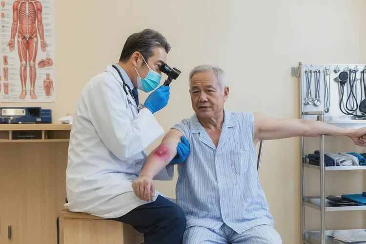 老年人身上偶尔长湿疹能靠自己自愈吗(图2)