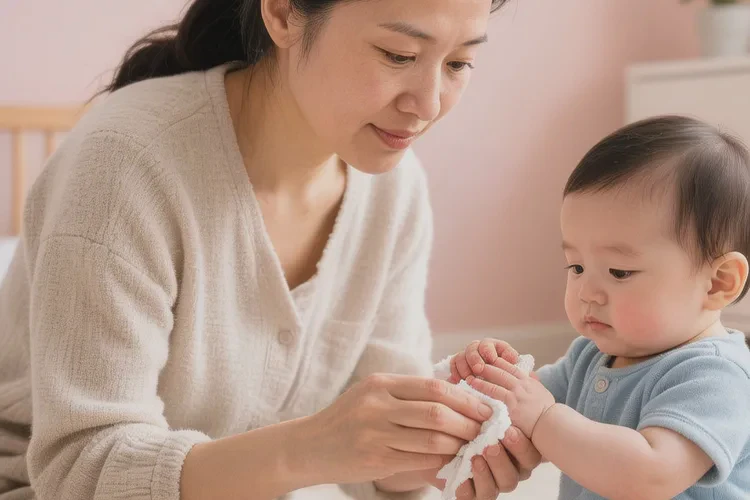 小孩手上容易長濕疹可以治愈嗎(圖1)