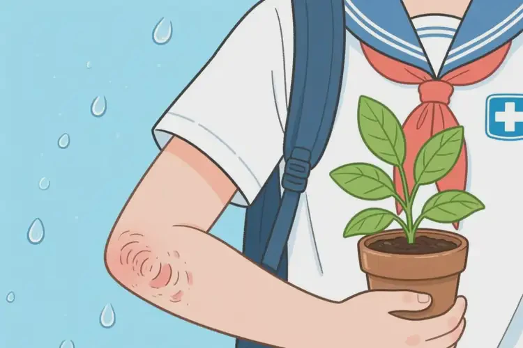 中学生手臂容易起湿疹可不可以根治(图3)