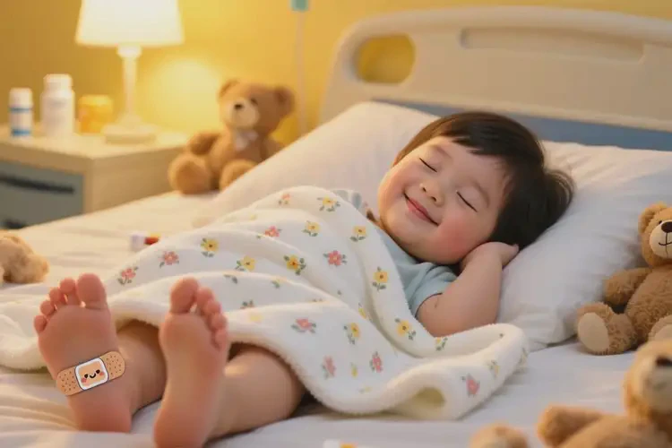 小孩腳上起濕疹可以治好嗎(圖1)