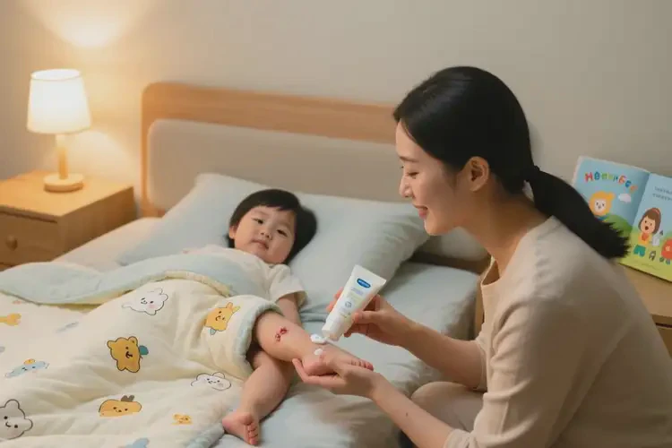 孩子手臂上經(jīng)常起濕疹可以治好嗎(圖2)