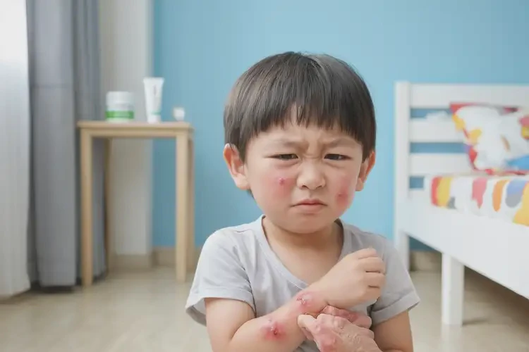 少兒面部經(jīng)常長濕疹可以治好嗎(圖2)