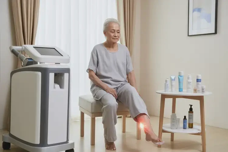 高齡老人小腿上容易起濕疹可不可以根治(圖1)