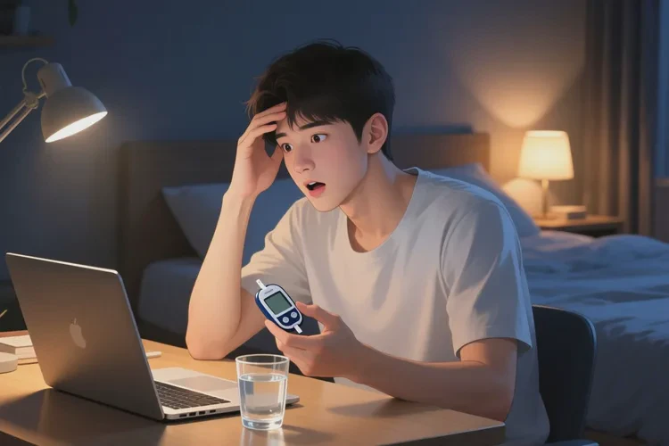 27歲晚上血糖20.0是怎么回事(圖1)