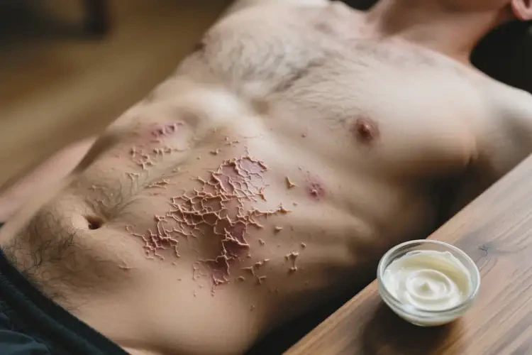 男生肚子出濕疹可以治好嗎(圖2)