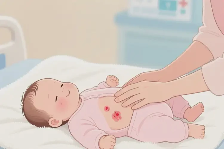 嬰幼兒肚子上有濕疹可以治好嗎(圖4)