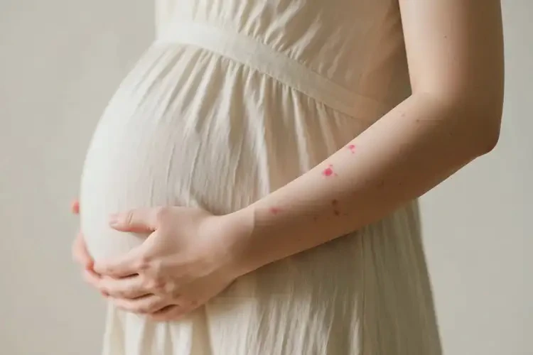 孕婦手臂出現(xiàn)濕疹可以治好嗎(圖4)