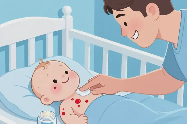 新生兒脖子起濕疹可以治好嗎(圖3)