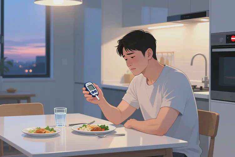 28歲晚餐血糖17點3是怎么回事(圖1)