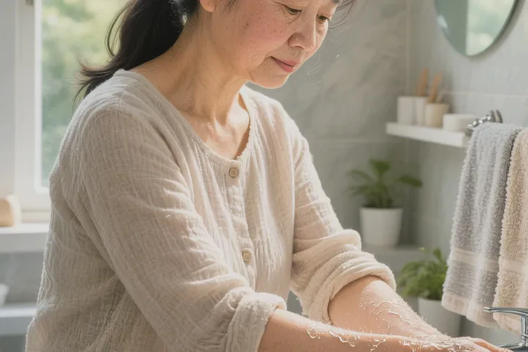 哺乳期媽媽手臂上起濕疹能靠自己自愈嗎(圖2)