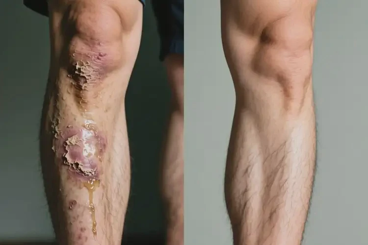 男性小腿長濕疹可以治好嗎(圖2)