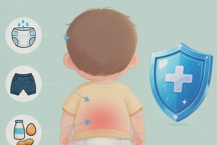 小孩肛周經(jīng)常起濕疹可以治好嗎(圖1)