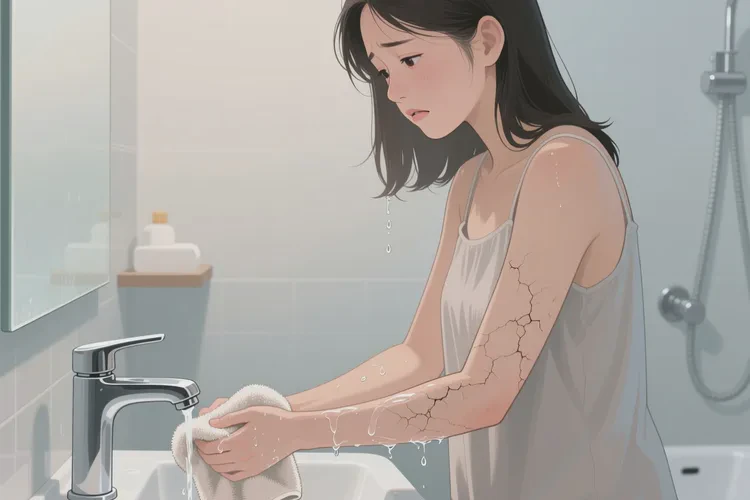 青年人手臂上容易長(zhǎng)濕疹能靠自己自愈嗎(圖2)