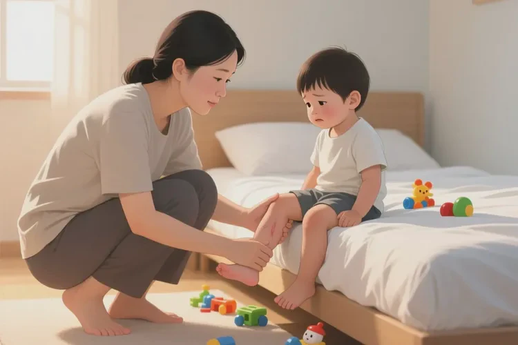 孩子小腿長濕疹可以治愈嗎(圖1)