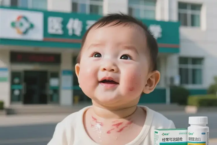 嬰幼兒脖子經(jīng)常起濕疹可以治好嗎(圖1)