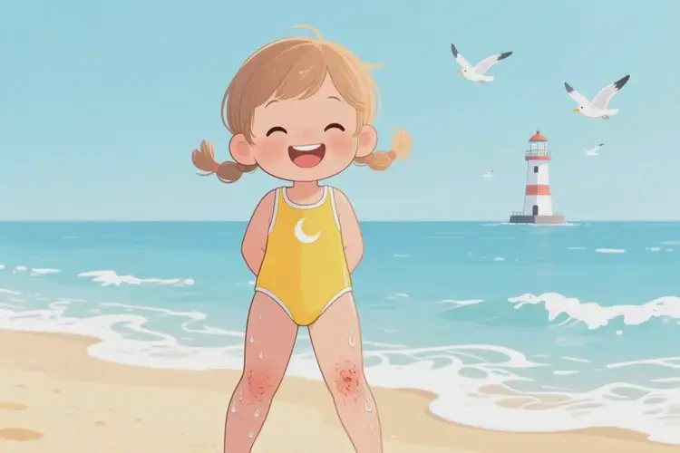 少兒小腿上長(zhǎng)濕疹可以治好嗎(圖3)